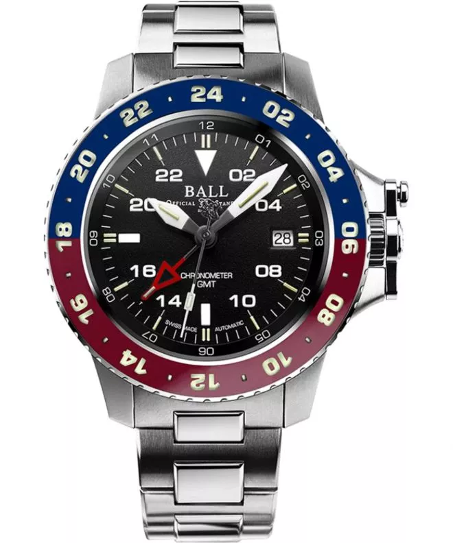 Ball Engineer Hydrocarbon AeroGMT II Férfi Karóra DG2118C-S9C-BK