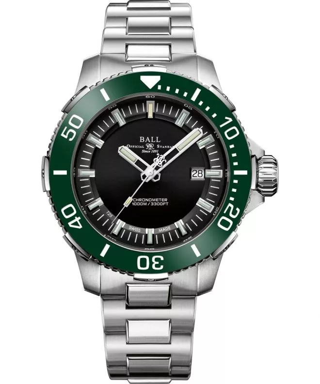 Ball Engineer Hydrocarbon DeepQUEST Ceramic Férfi Karóra DM3002A-S4CJ-BK