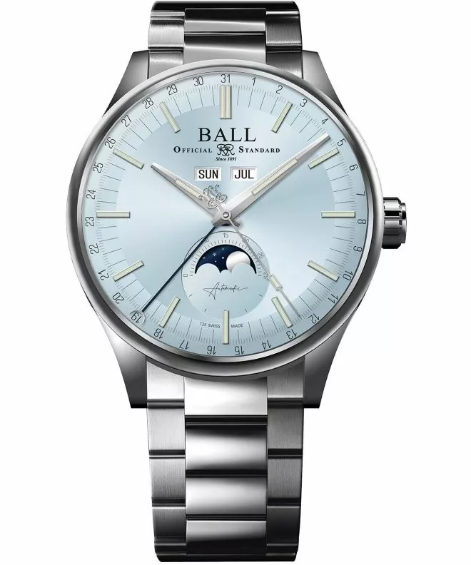 Ball Engineer II Moon Calendar Limited Edition Férfi Karóra NM3016C-S1J-IBE
