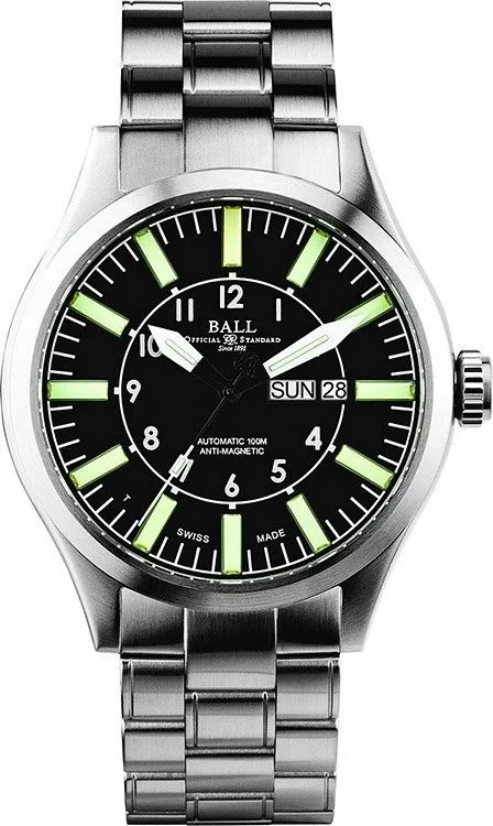 Ball Engineer Master II Aviator Automatic Férfi Karóra NM1080C-S13-BK