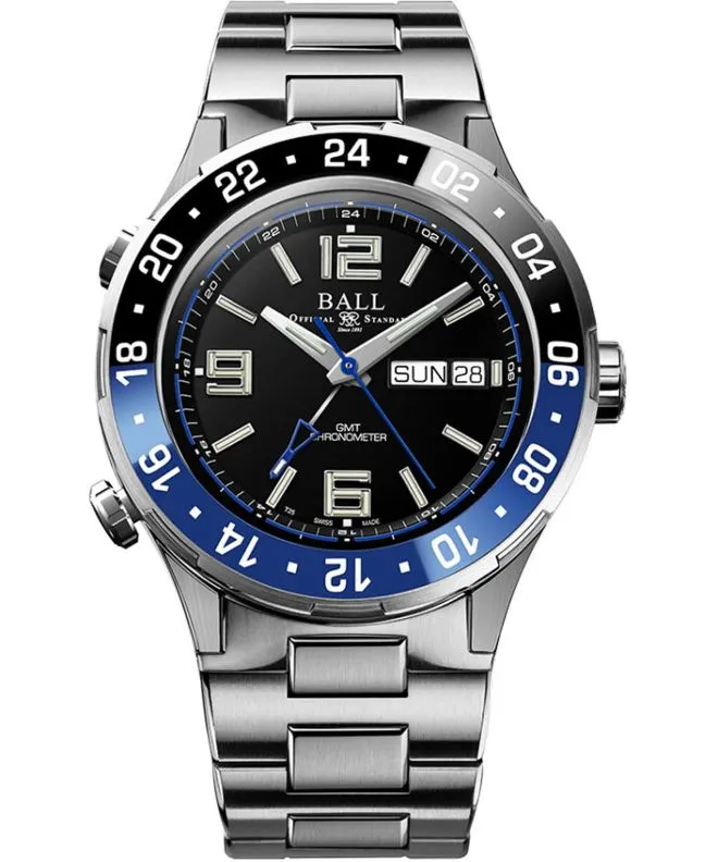 Ball Roadmaster Marine Chronometer GMT Limited Edition férfi karóra DG3000A-S1CJ-BK