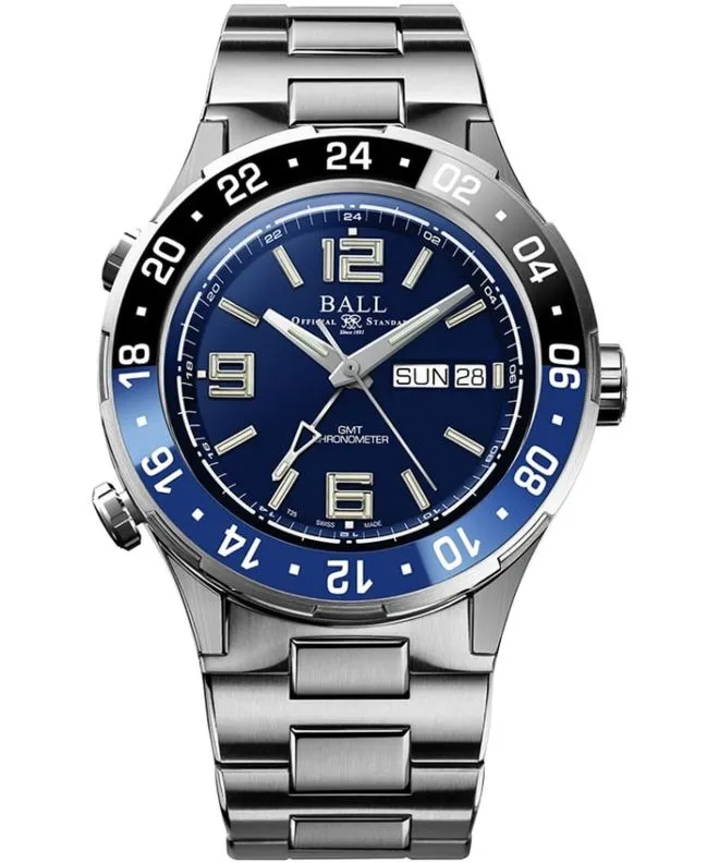 Ball Roadmaster Marine GMT Titanium Automatic Limited Edition férfi karóra DG3000A-S1CJ-BE
