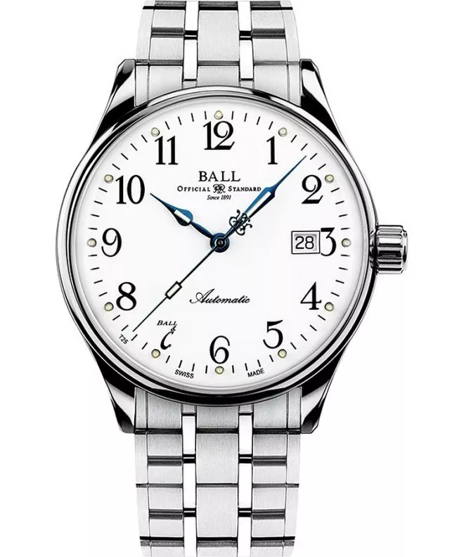 Ball Trainmaster Standard Time 135 Anniversary Automatic Limited Férfi Karóra NM3288D-SJ-WH
