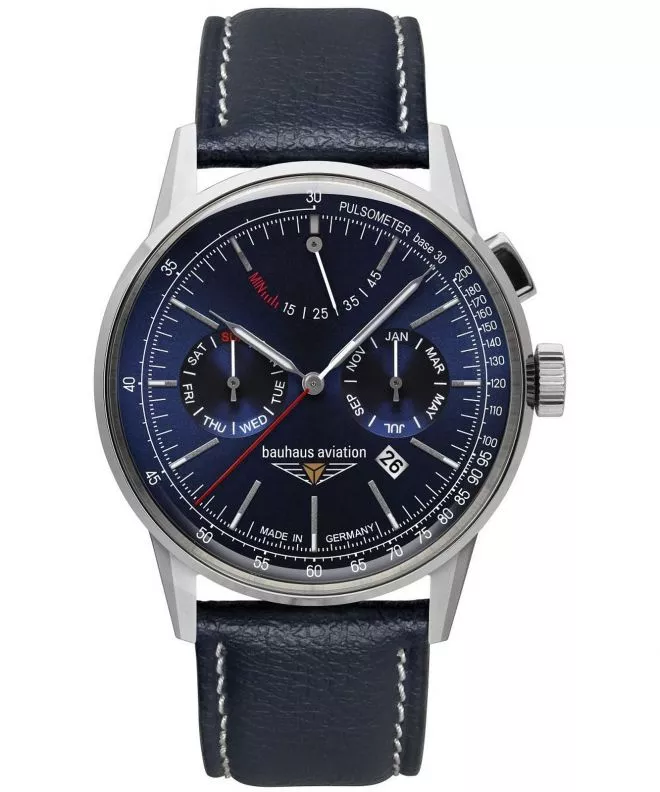 Bauhaus Aviation férfi karóra 2362-3
