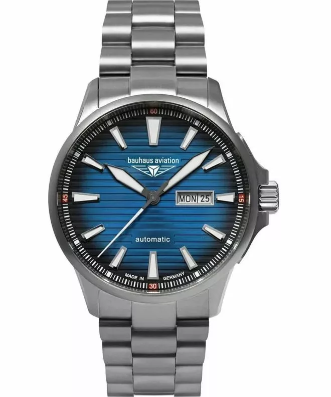 Bauhaus Aviation Titanium Automatic férfi karóra 2862M-3