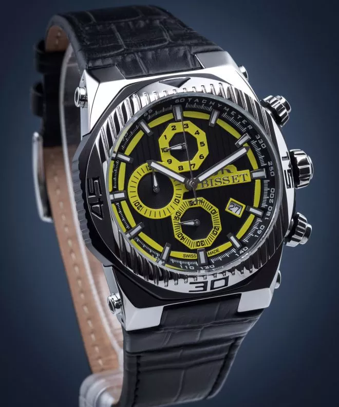 Bisset Slot Chronograph Outlet Férfi Karóra BSCD24TIBY05AX-outlet