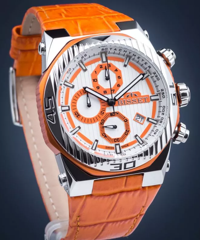 Bisset Slot Chronograph Outlet Férfi Karóra BSCD24TISR05AX-outlet