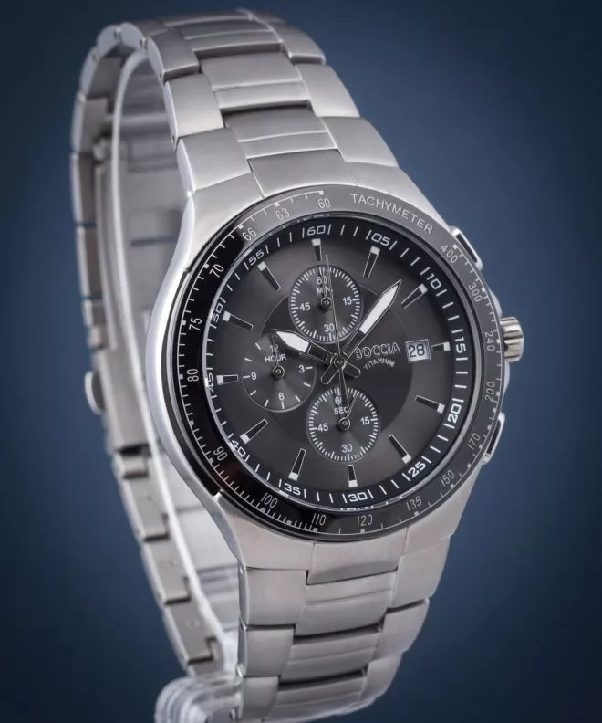 Boccia Titanium Titanium Chronograph Férfi Karóra 3773-01