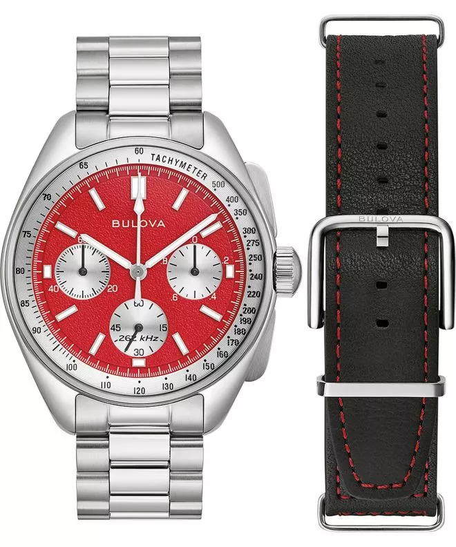 Bulova Lunar Pilot Chronograph SET férfi karóra 96K115