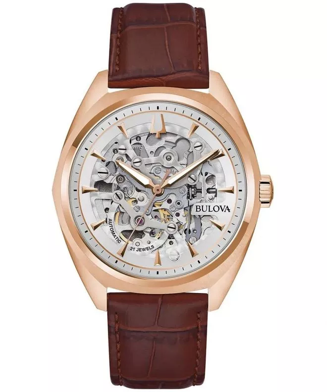Bulova Surveyor Skeleton Automatic férfi karóra 97A175