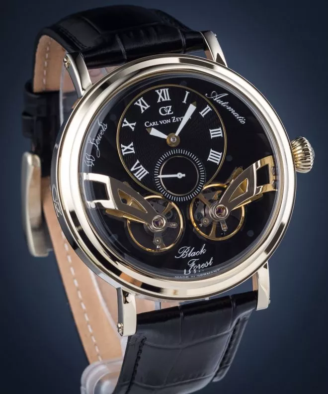 Carl von Zeyten Carl von Zeyten Black Forest Automatic Férfi Karóra CVZ0017GBK