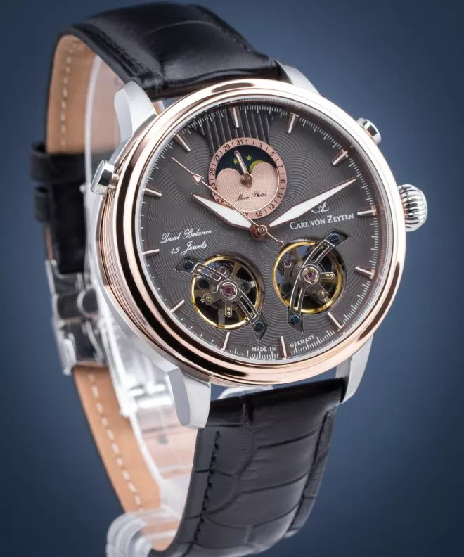 Carl von Zeyten Durbach Twin Balance Automatic férfi karóra CVZ0060RGU