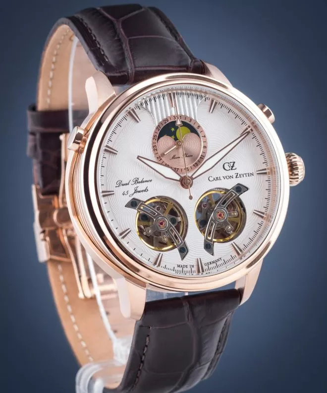 Carl von Zeyten Durbach Twin Balance Automatic férfi karóra CVZ0060RWH