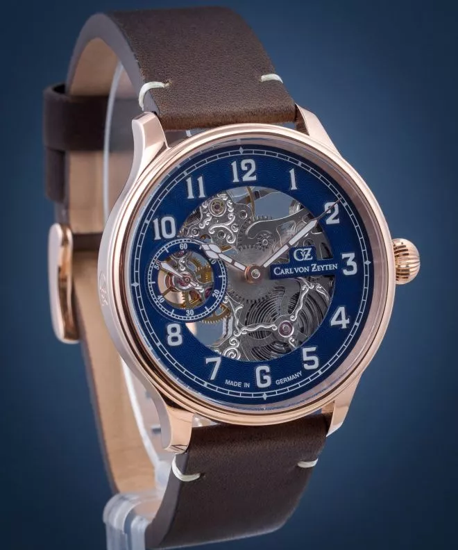 Carl von Zeyten Lahr Skeleton Automatic férfi karóra CVZ0021RBL