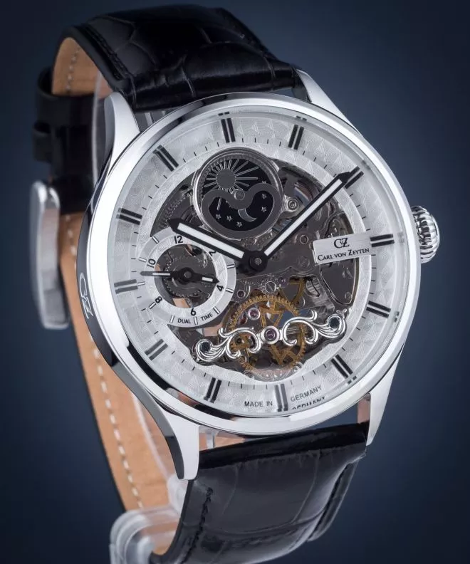 Carl von Zeyten Carl von Zeyten Neustadt Skeleton Automatic Férfi Karóra CVZ0008WH