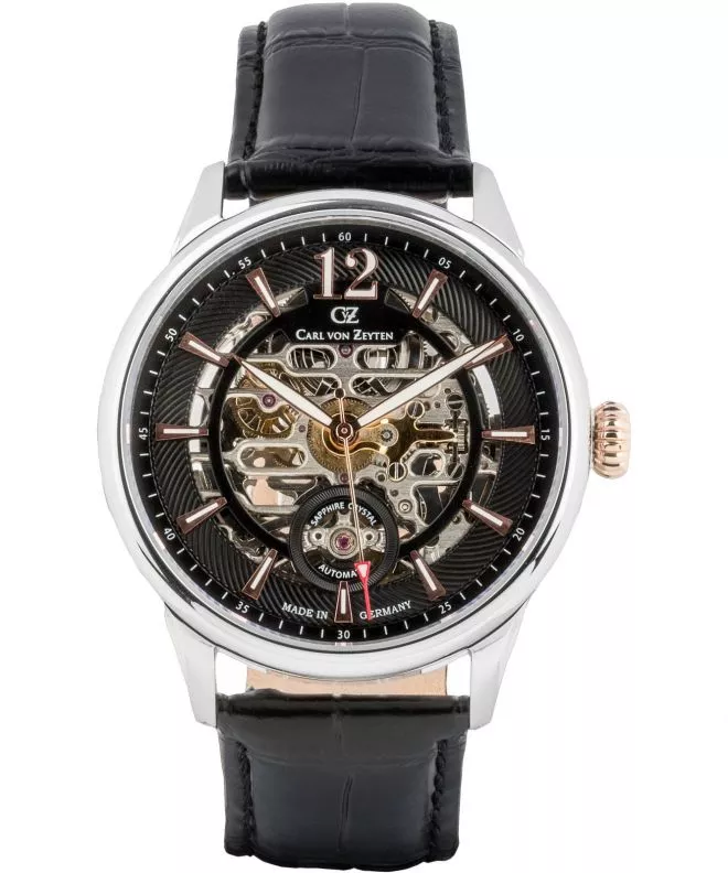 Carl von Zeyten Schramberg Skeleton Automatic férfi karóra CVZ0080BKRS