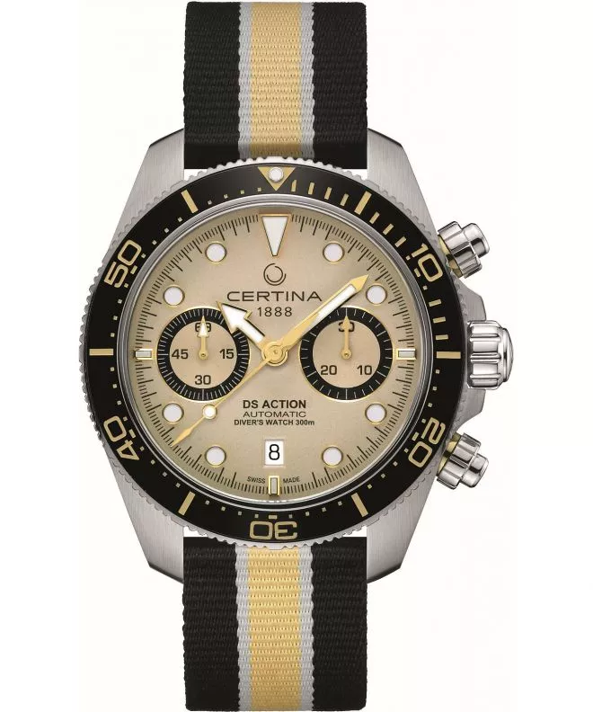Certina DS Action Diver Chrono férfi karóra C032.827.18.271.00 (C0328271827100)