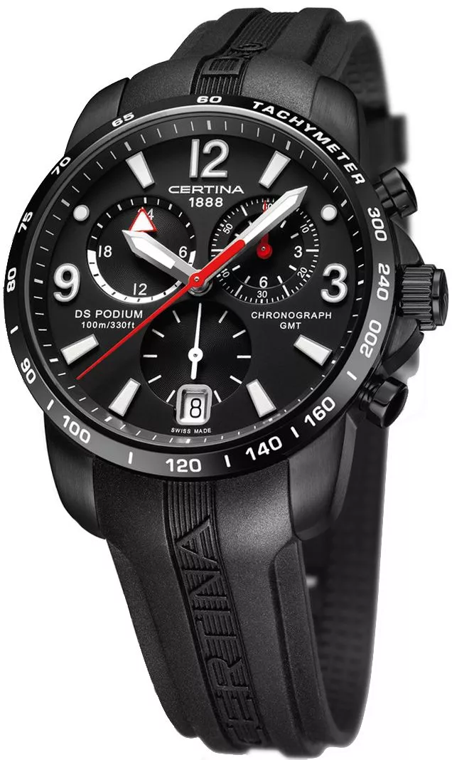 Certina DS Podium Big Size GMT Chrono Férfi Karóra C001.639.17.057.00 ( C0016391705700)