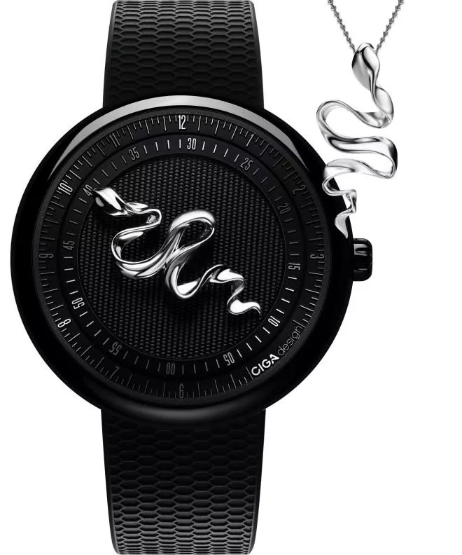 Ciga Design Legend of Serpent Automatic Silver 925 Edition GPHG 2021 SET férfi karóra U037-BB02-W6B