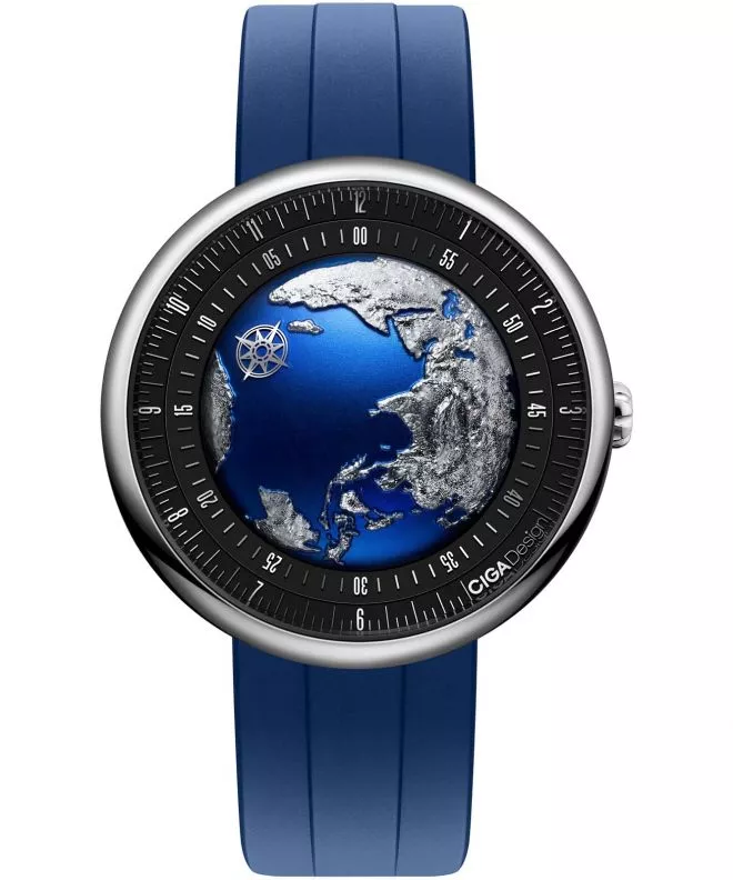 Ciga Design U Series Blue Planet II Automatic GPHG 2021 férfi karóra U038-SU01-6U