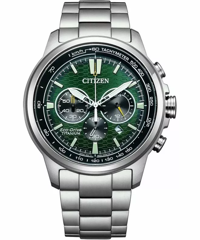 Citizen Eco-Drive Super Titanium Motor Chronograph férfi karóra CA4570-88X