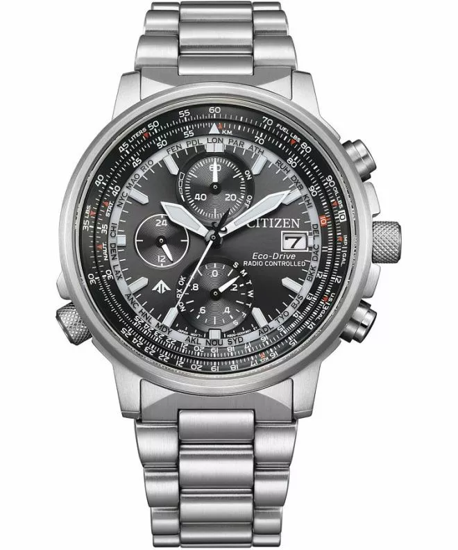 Citizen Promaster Sky Solar Radio Control Choronograph férfi karóra AT8300-58E