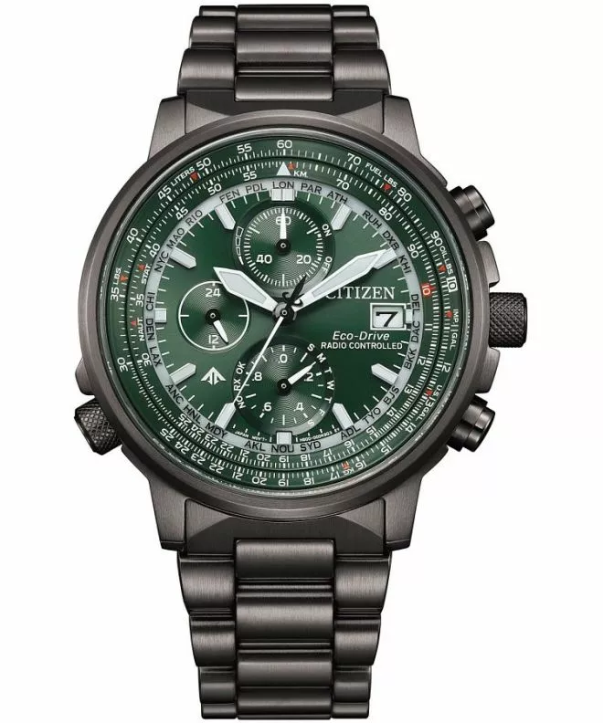 Citizen Promaster Sky Solar Radio Control Choronograph férfi karóra AT8304-57W