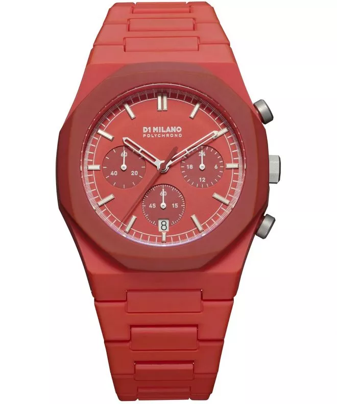 D1 Milano Red Blast Polychrono Chronograph férfi karóra PHBJ05