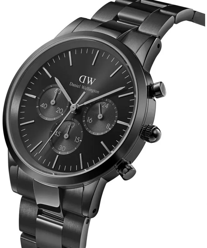 Daniel Wellington Iconic Chronograph Link Onyx B 42 férfi karóra DW00100642