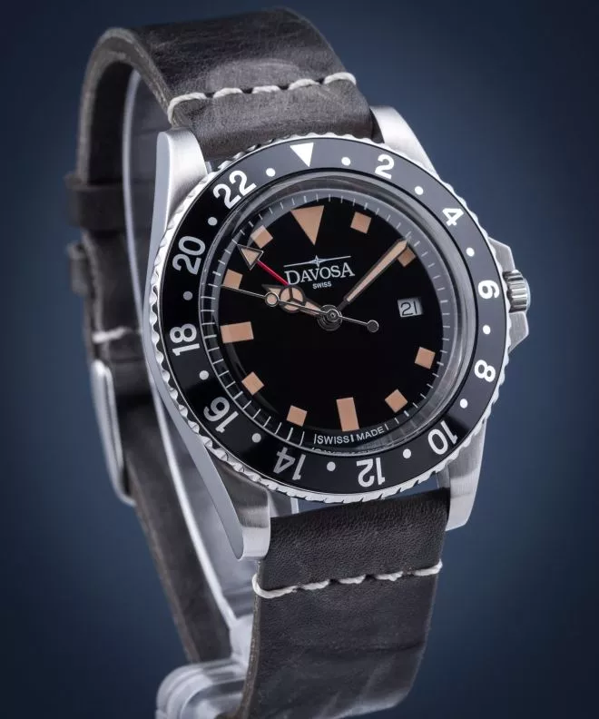 Davosa Vintage Diver GMT Férfi Karóra 162.500.55
