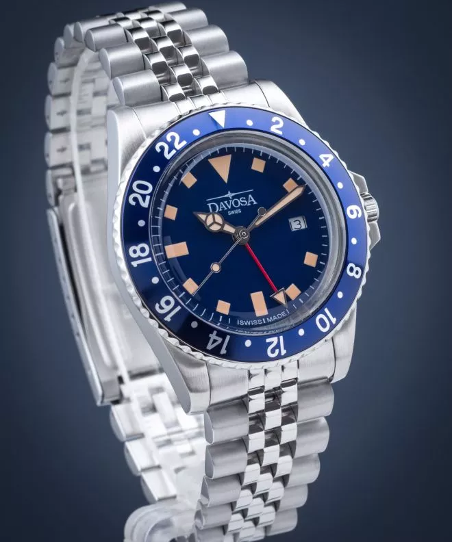 Davosa Vintage Diver GMT Férfi Karóra 163.500.40