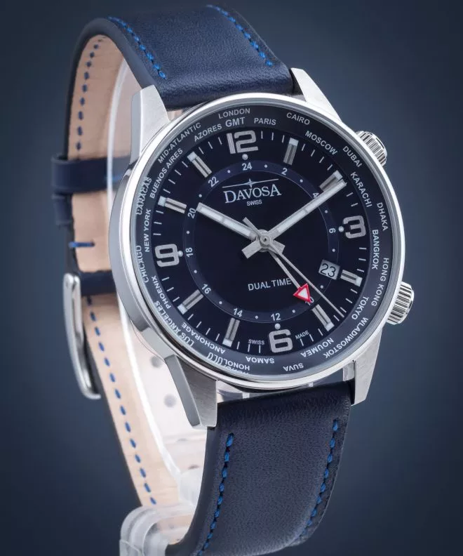 Davosa Vireo Dual Time Férfi Karóra 162.492.45