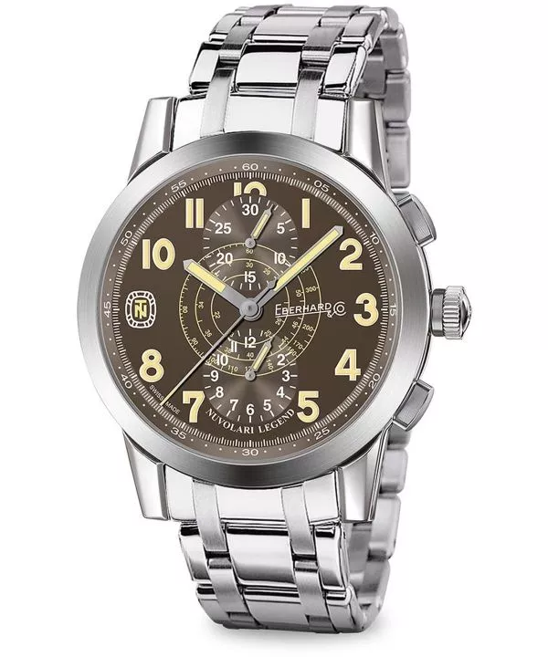 Eberhard Nuvolari Legend “The Brown Helmet” Automatic Chronograph Férfi Karóra 31138.02 CA