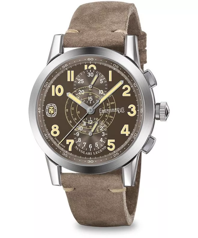 Eberhard Nuvolari Legend “The Brown Helmet” Automatic Chronograph Férfi Karóra 31138.02 CP