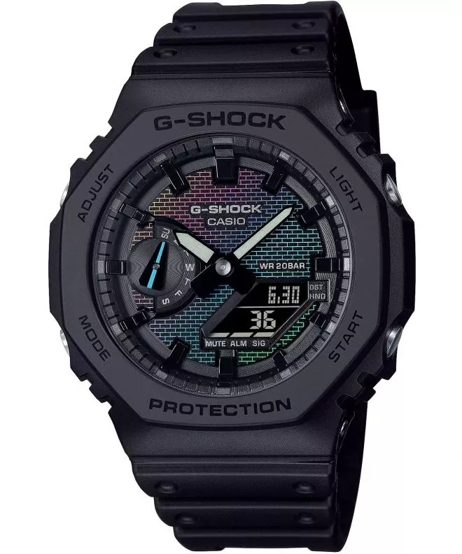 Casio G-Shock Classic 2100 Series Rainbow Brick Wall férfi karóra GA-2100RW-1AER