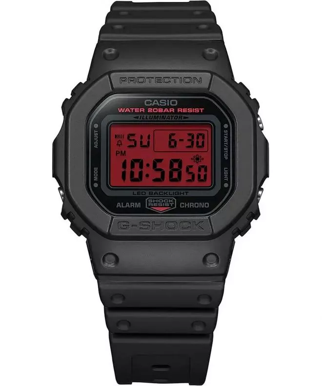 Casio G-Shock Digital férfi karóra DW-5600BBR-1ER