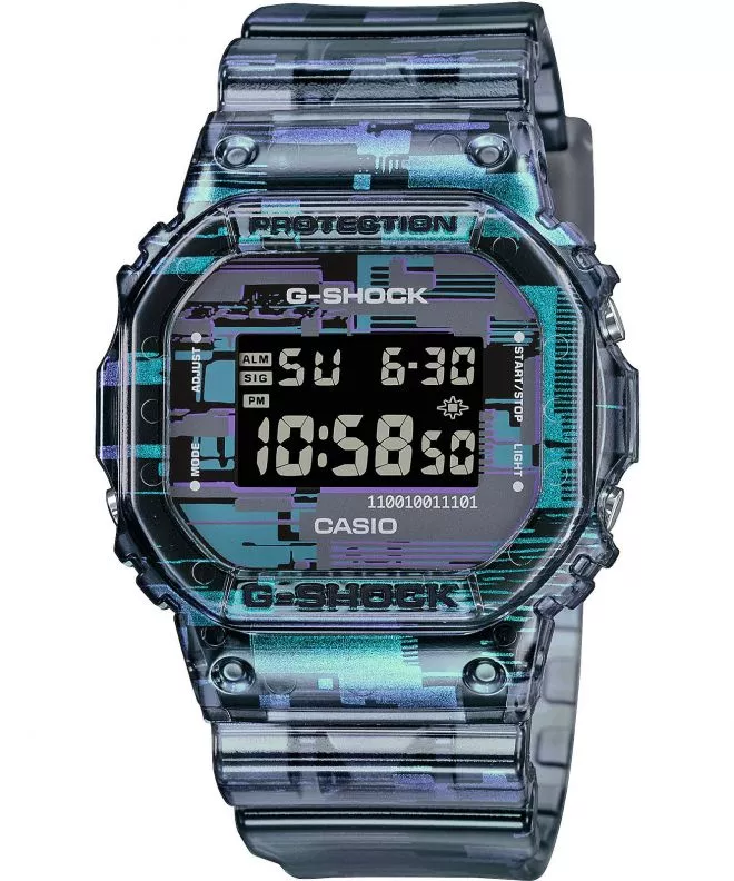 Casio G-Shock Digital Glitch Special Edition Férfi Karóra DW-5600NN-1ER