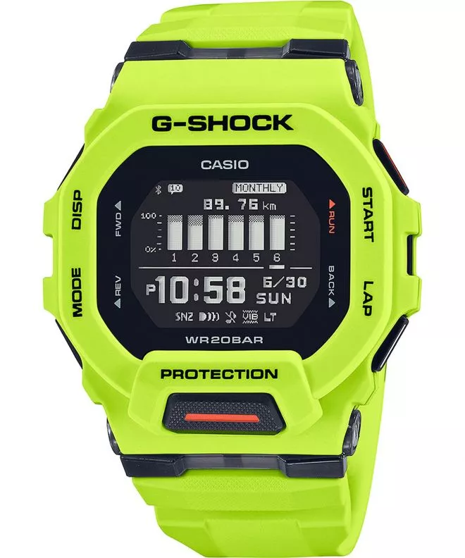 G-SHOCK G-Squad Bluetooth Sync Step Tracker Férfi Karóra GBD-200-9ER