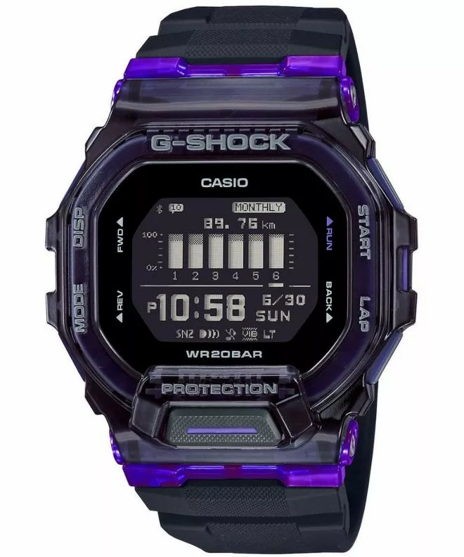 G-SHOCK G-Squad Bluetooth Sync Step Tracker férfi karóra GBD-200SM-1A6ER
