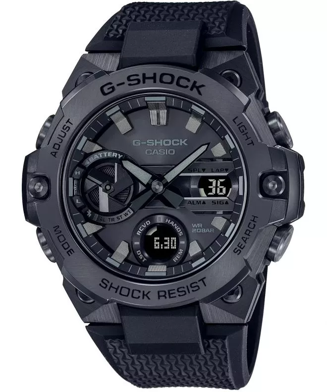 Casio G-Shock G-Steel Carbon Core Guard Bluetooth férfi karóra GST-B400BB-1AER