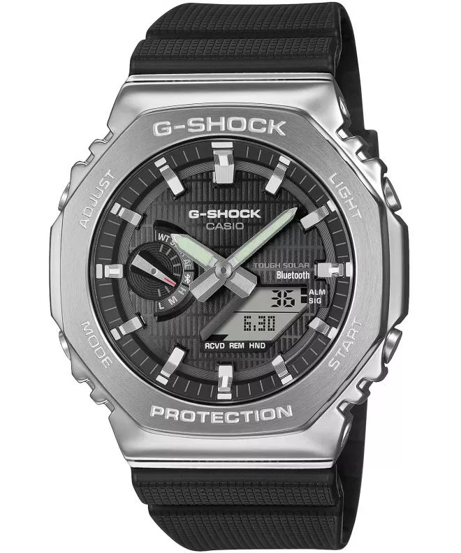Casio G-Shock Octagon Bluetooth Solar férfi karóra GBM-2100-1AER