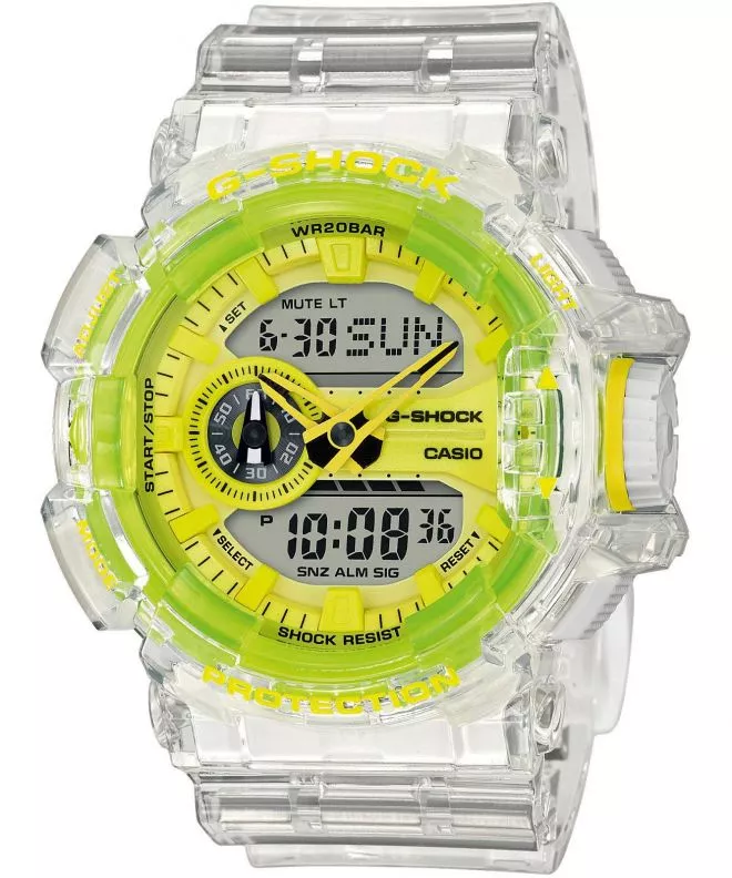 Casio G-Shock Original Super Clear Skeleton Férfi Karóra GA-400SK-1A9ER