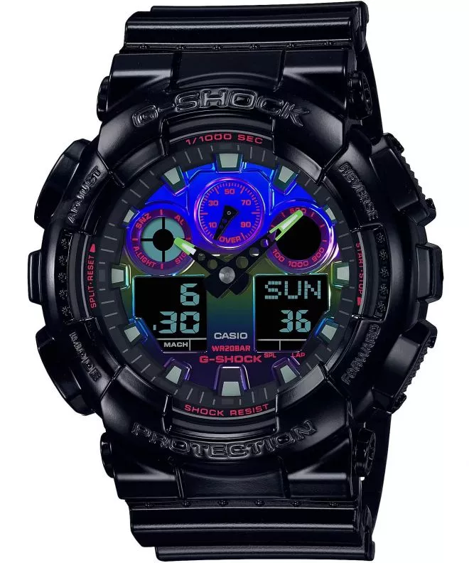 Casio G-Shock Original Virtual Rainbow férfi karóra GA-100RGB-1AER