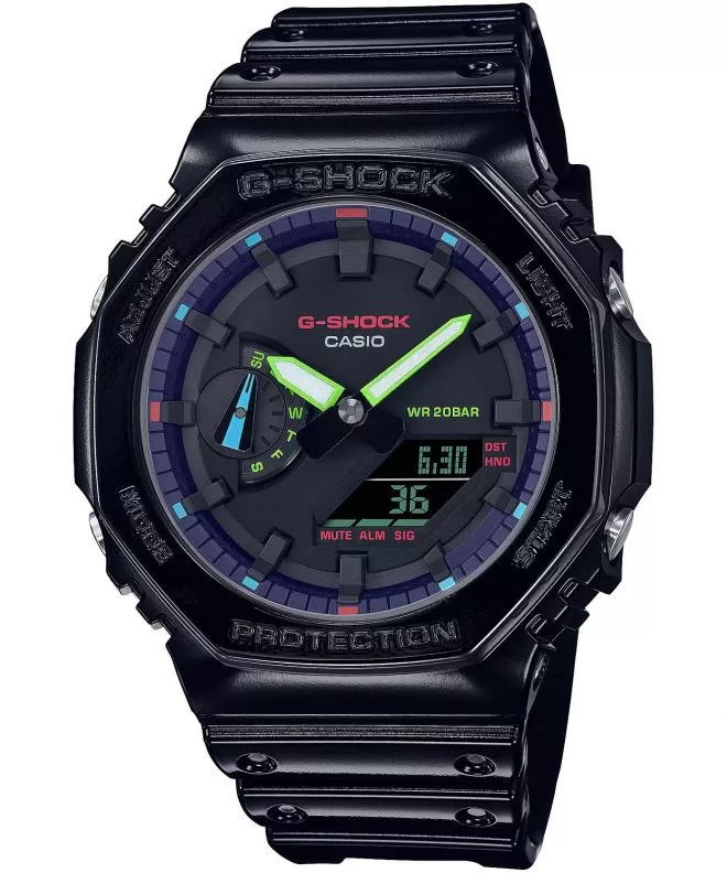 Casio G-Shock Original Virtual Rainbow férfi karóra GA-2100RGB-1AER