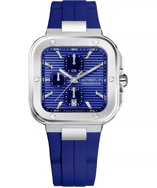 Herbelin Cap Camarat Square Chronograph férfi karóra 35646A115CB