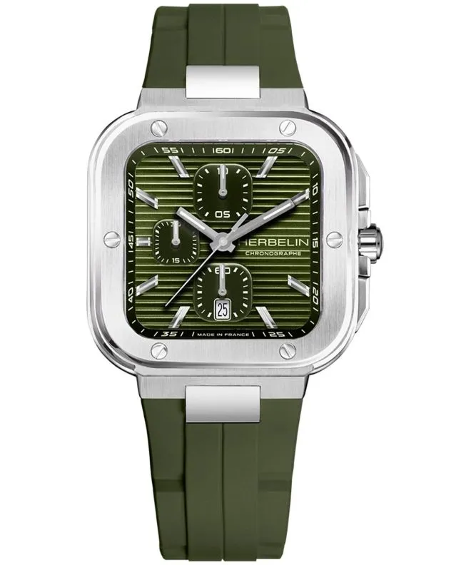 Herbelin Cap Camarat Square Chronograph férfi karóra 35646A116CK