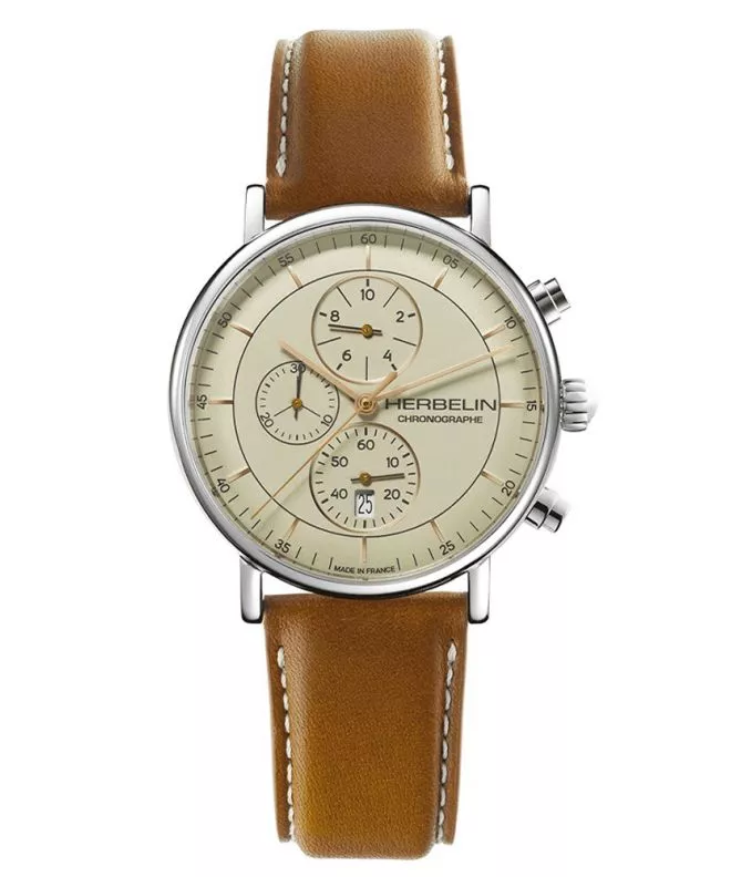 Herbelin Inspiration Chronographe férfi karóra 35647AP17TRGD (35647/AP17TRGD)