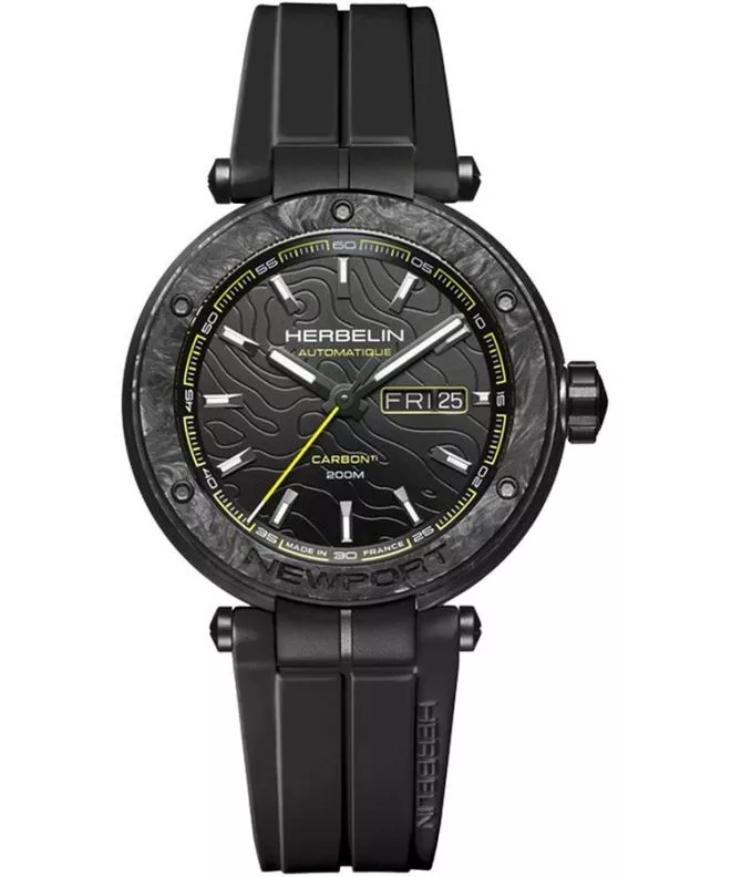 Herbelin Newport Carbon Titanium Automatic férfi karóra 1788CTN14CA