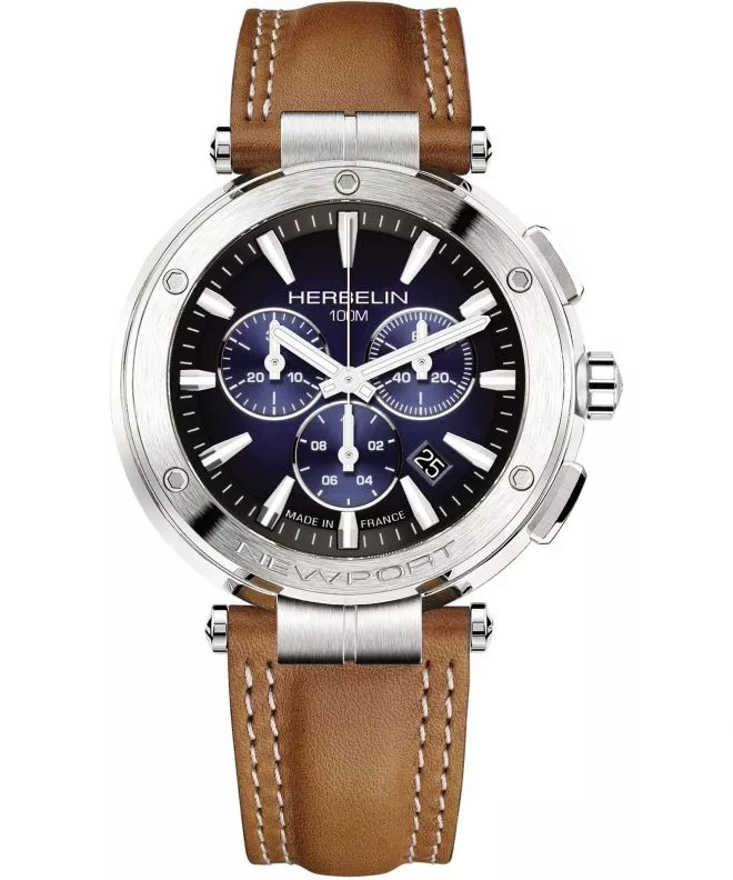 Herbelin Newport Chronograph Férfi Karóra 37688A35GD (37688/35GON)