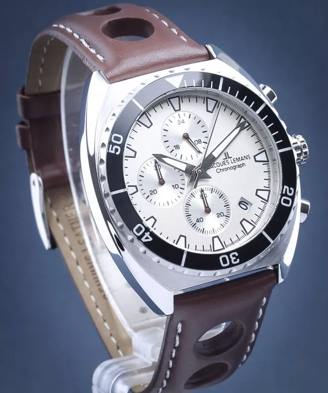 Jacques Lemans Retro Chronograph férfi karóra 1-2041D